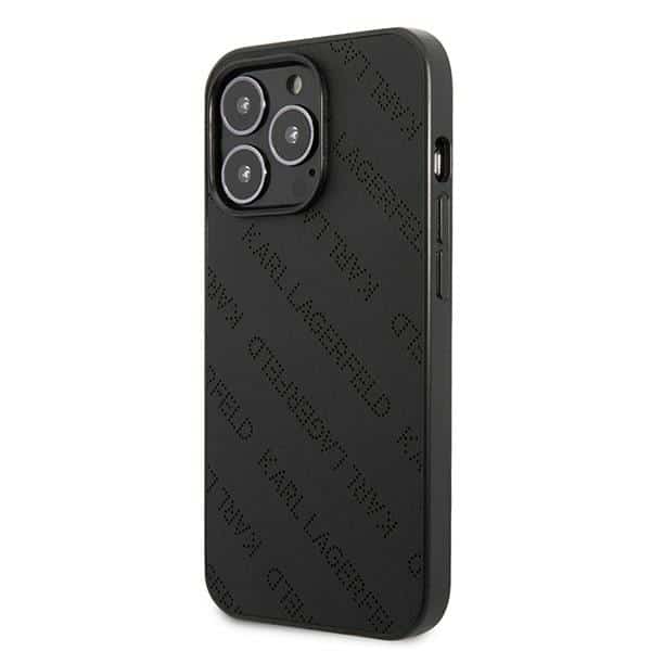 Karl Lagerfeld Perforated Allover - θήκη για Apple iPhone 13 Pro / - Μαύρο - Image 2