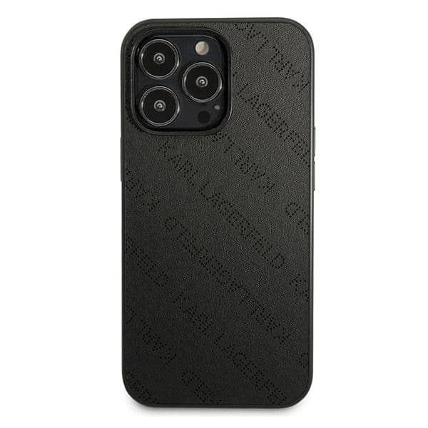 Karl Lagerfeld Perforated Allover - θήκη για Apple iPhone 13 Pro / - Μαύρο - Image 3