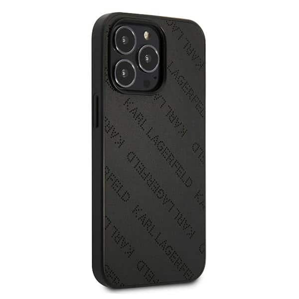 Karl Lagerfeld Perforated Allover - θήκη για Apple iPhone 13 Pro / - Μαύρο - Image 4