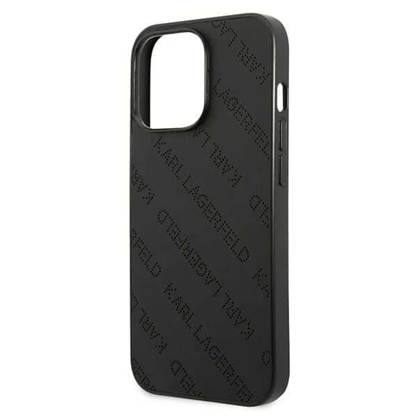 Karl Lagerfeld Perforated Allover - θήκη για Apple iPhone 13 Pro / - Μαύρο - Image 6