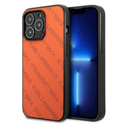 Karl Lagerfeld Perforated Allover - θήκη για Apple iPhone 13 Pro / - Πολύχρωμο