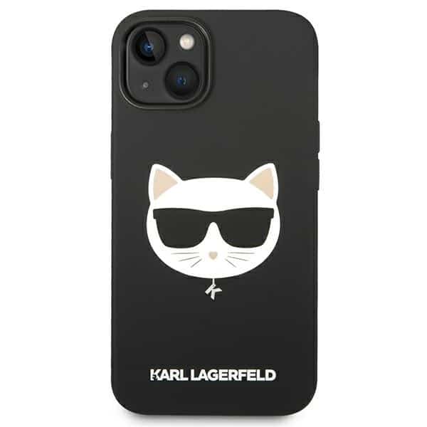 Karl Lagerfeld Silicone Choupette - Apple iPhone 14 Plus / 15 - Μαύρο - Image 3