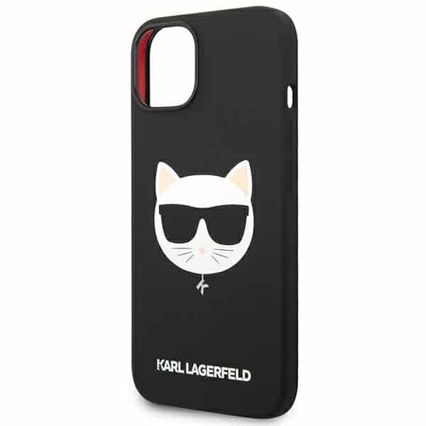 Karl Lagerfeld Silicone Choupette - Apple iPhone 14 Plus / 15 - Μαύρο - Image 6