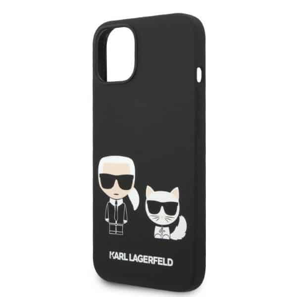 Karl Lagerfeld Silicone Karl & Choupette Magsafe - Apple iPhone 14 Plus / 15 - Μαύρο - Image 6