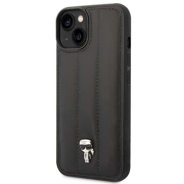 Karl Lagerfeld Puffy Ikonik Pin - θήκη για Apple iPhone 14 Plus - Μαύρο - Image 2