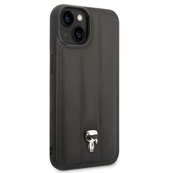 Karl Lagerfeld Puffy Ikonik Pin - θήκη για Apple iPhone 14 Plus - Μαύρο - Image 4