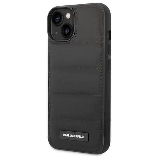 Karl Lagerfeld Puffy Elongated Logo - θήκη για Apple iPhone 14 Plus / 15 - Μαύρο - Image 2