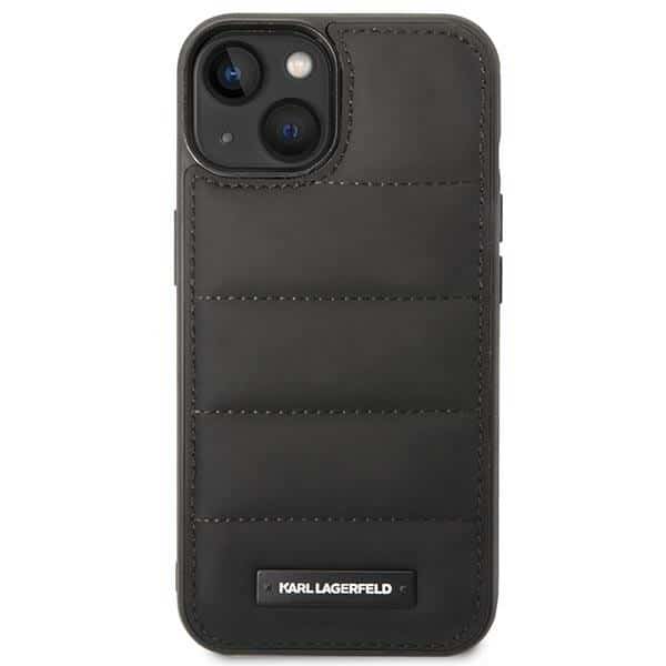 Karl Lagerfeld Puffy Elongated Logo - θήκη για Apple iPhone 14 Plus / 15 - Μαύρο - Image 3