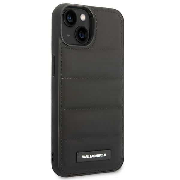 Karl Lagerfeld Puffy Elongated Logo - θήκη για Apple iPhone 14 Plus / 15 - Μαύρο - Image 4