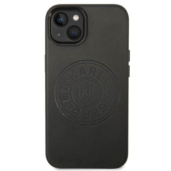 Karl Lagerfeld Leather Perforated Logo - θήκη για Apple iPhone 14 Plus - Μαύρο - Image 3