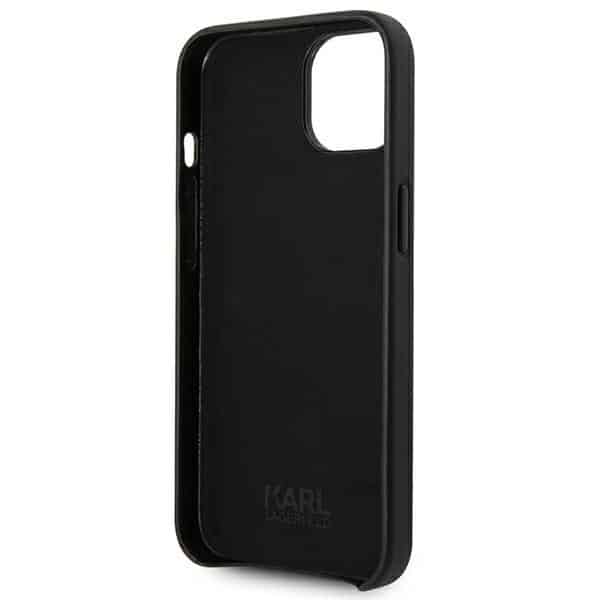 Karl Lagerfeld Leather Perforated Logo - θήκη για Apple iPhone 14 Plus - Μαύρο - Image 7
