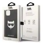 Karl Lagerfeld Saffiano Choupette Head Patch - θήκη για Apple iPhone 14 Plus - Μαύρο - Image 8