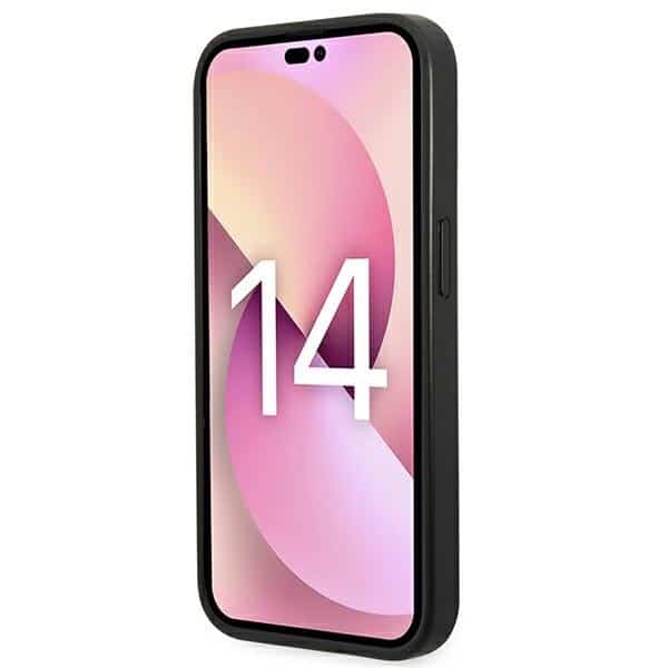 Karl Lagerfeld Saffiano Choupette Head Patch - θήκη για Apple iPhone 14 Pro Max - Μαύρο - Image 5