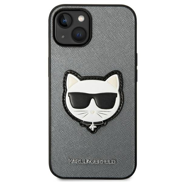 Karl Lagerfeld Saffiano Choupette Head Patch - θήκη για Apple iPhone 14 Plus - Διάφανο - Image 3