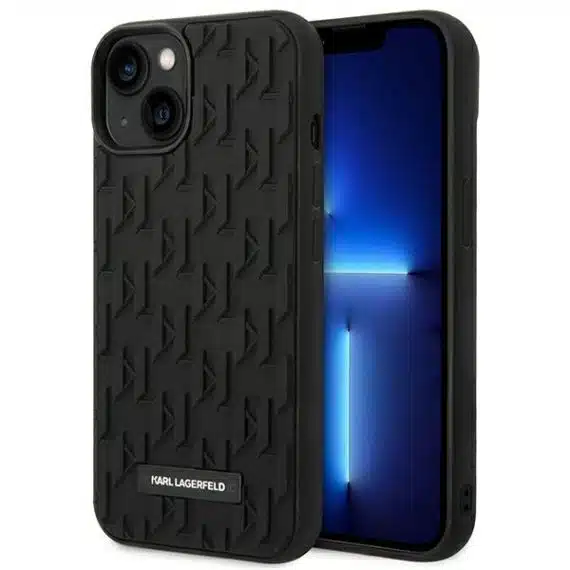 Karl Lagerfeld 3D Monogram - θήκη για Apple iPhone 14 Plus - Μαύρο