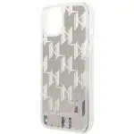 Karl Lagerfeld Liquid Glitter Monogram - θήκη για Apple iPhone 14 Plus - Διάφανο - Image 6