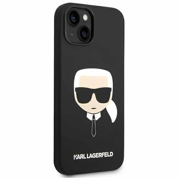 Karl Lagerfeld Silicone Karl`s Head - θήκη για Apple iPhone 14 Plus - Μαύρο - Image 4