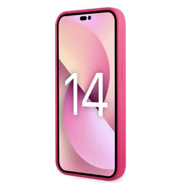 Karl Lagerfeld Silicone RSG - θήκη για Apple iPhone 14 Plus - Ροζ - Image 5