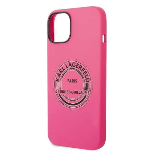 Karl Lagerfeld Silicone RSG - θήκη για Apple iPhone 14 Plus - Ροζ - Image 6