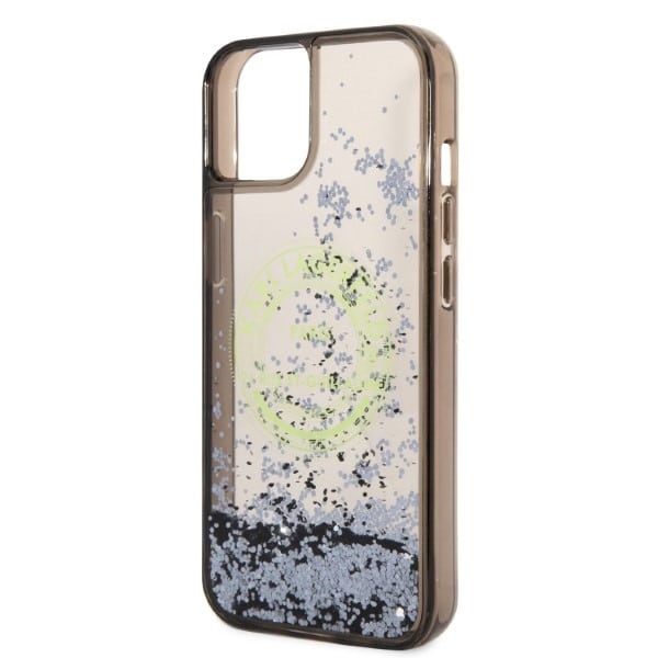 Karl Lagerfeld Liquid Glitter - θήκη για Apple iPhone 14 - Μαύρο - Image 6