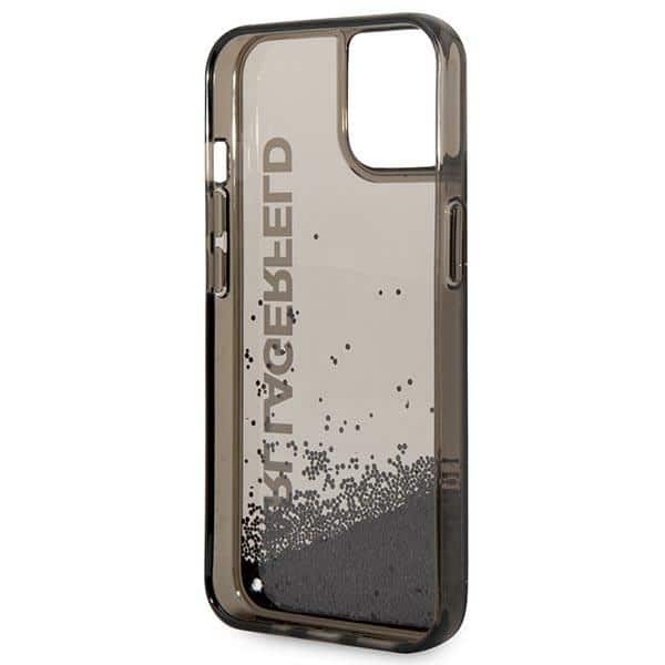 Karl Lagerfeld Liquid Glitter Elong - θήκη για Apple iPhone 14 Plus - Μαύρο - Image 7
