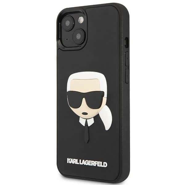 Karl Lagerfeld 3D Rubber Karl`s Head - θήκη για Apple iPhone 14 Plus - Μαύρο - Image 2