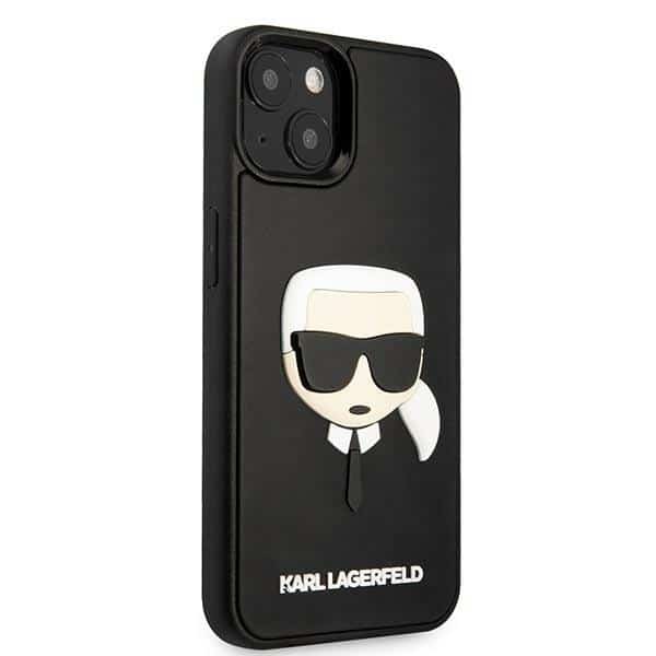 Karl Lagerfeld 3D Rubber Karl`s Head - θήκη για Apple iPhone 14 Plus - Μαύρο - Image 4