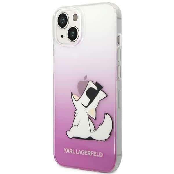 Karl Lagerfeld Choupette Fun - θήκη για Apple iPhone 14 Plus / 15 - Ροζ - Image 2