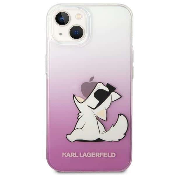 Karl Lagerfeld Choupette Fun - θήκη για Apple iPhone 14 Plus / 15 - Ροζ - Image 3