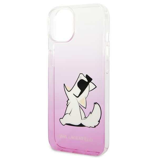 Karl Lagerfeld Choupette Fun - θήκη για Apple iPhone 14 Plus / 15 - Ροζ - Image 6