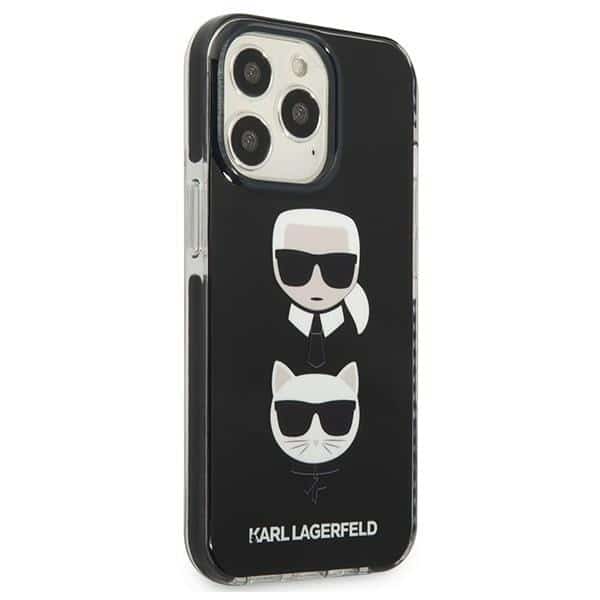 Karl Lagerfeld Karl&Choupette Head - θήκη για Apple iPhone 13 Pro / - Μαύρο - Image 4