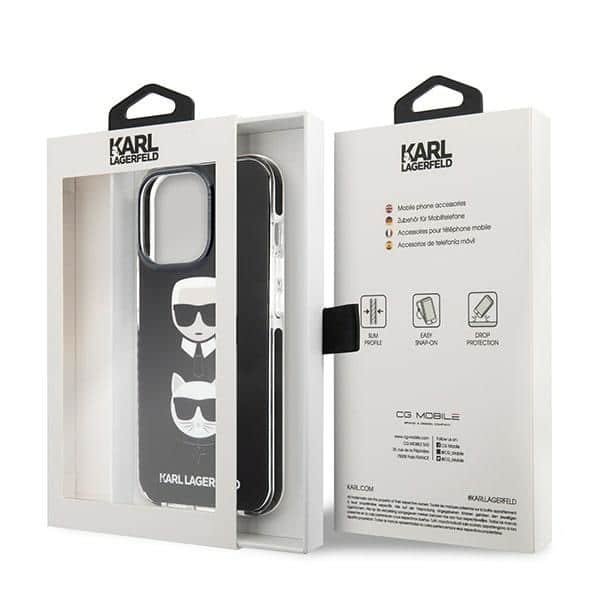 Karl Lagerfeld Karl&Choupette Head - θήκη για Apple iPhone 13 Pro Max - Μαύρο - Image 8