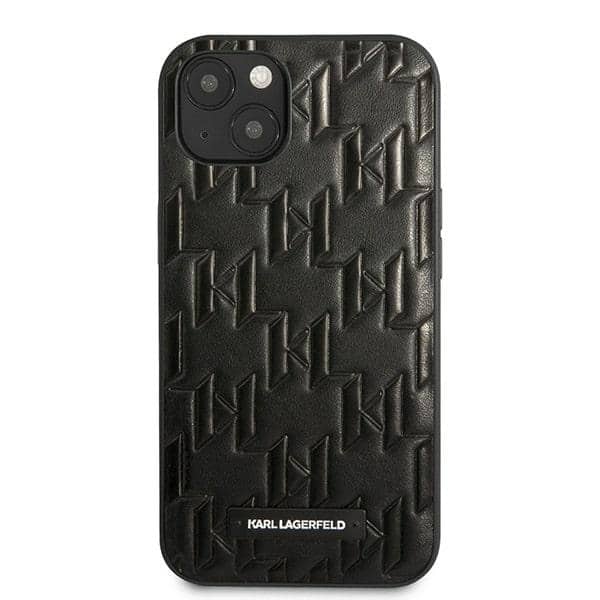 Karl Lagerfeld Μονόγραμμα - θήκη για Apple iPhone 13 mini - Μαύρο - Image 2
