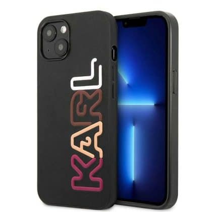 Karl Lagerfeld Multipink Brand - θήκη για Apple iPhone 13 mini - Μαύρο