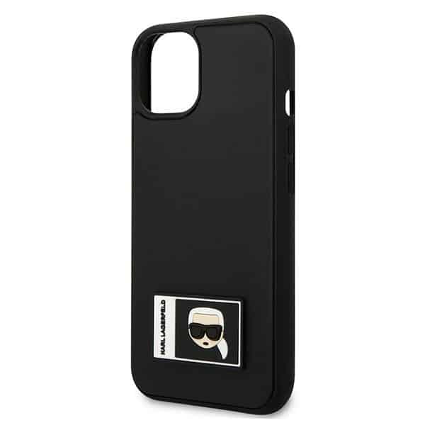 Karl Lagerfeld Ikonik Patch - θήκη για Apple iPhone 13 / 14 15 - Μαύρο - Image 6