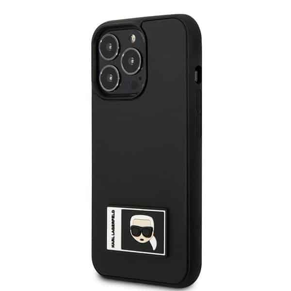 Karl Lagerfeld Ikonik Patch - θήκη για Apple iPhone 13 Pro / - Μαύρο - Image 2