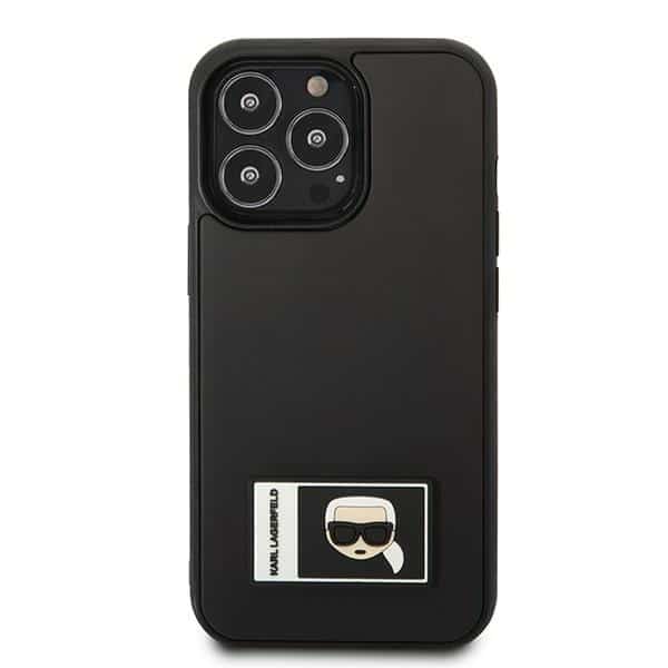 Karl Lagerfeld Ikonik Patch - θήκη για Apple iPhone 13 Pro / - Μαύρο - Image 3