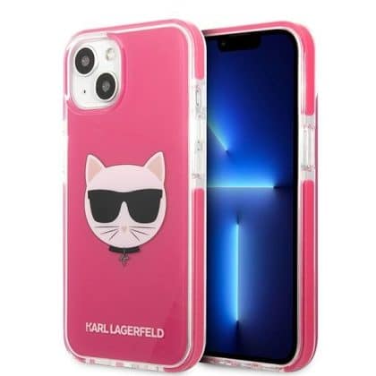Karl Lagerfeld Choupette Head - θήκη για Apple iPhone 13 mini - Πολύχρωμο