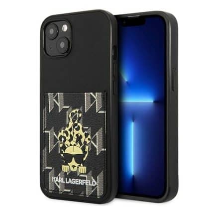 Karl Lagerfeld Karlimals Cardslot - θήκη για Apple iPhone 13 / 14 15 - Μαύρο