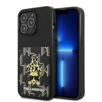 Karl Lagerfeld Karlimals Cardslot - θήκη για Apple iPhone 13 Pro / - Μαύρο