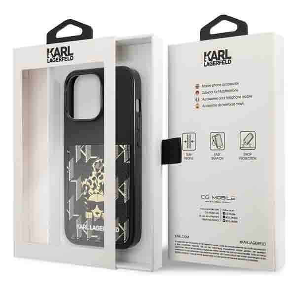 Karl Lagerfeld Karlimals Cardslot - θήκη για Apple iPhone 13 Pro / - Μαύρο - Image 8