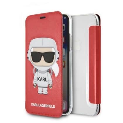 Karl Lagerfeld Karl Space Cosmonaut - θήκη για Apple iPhone X/ XS - Κόκκινο