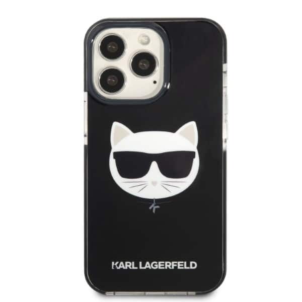 Karl Lagerfeld Choupette Head - θήκη για Apple iPhone 13 Pro / - Μαύρο - Image 3