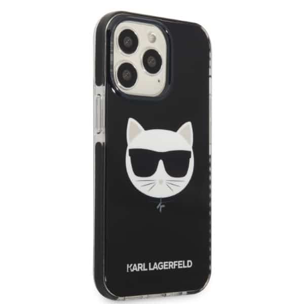 Karl Lagerfeld Choupette Head - θήκη για Apple iPhone 13 Pro / - Μαύρο - Image 4