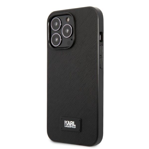 Karl Lagerfeld Saffiano Plaque - θήκη για Apple iPhone 13 Pro / - Μαύρο - Image 2