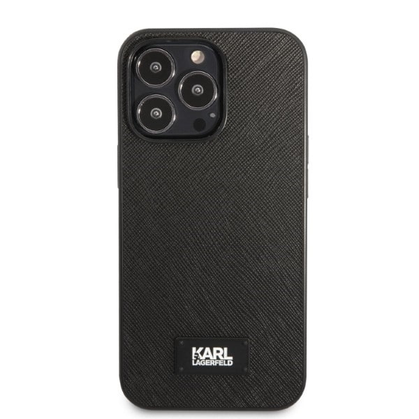 Karl Lagerfeld Saffiano Plaque - θήκη για Apple iPhone 13 Pro Max - Μαύρο - Image 3