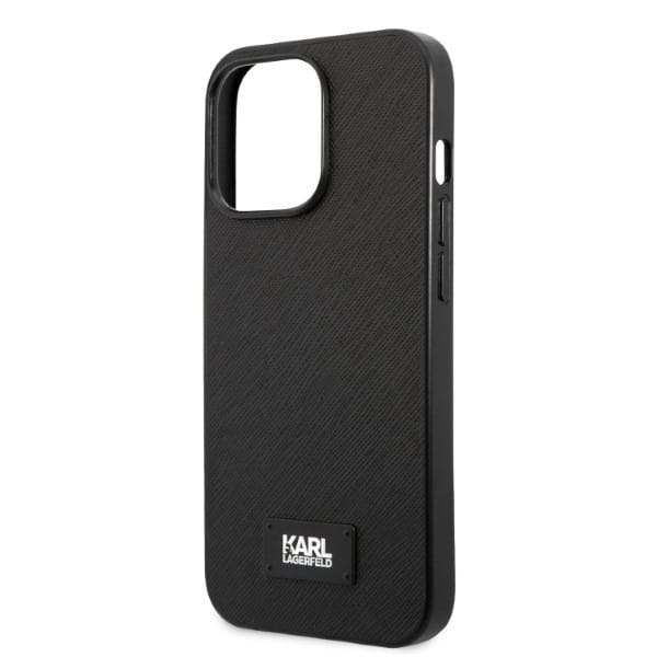 Karl Lagerfeld Saffiano Plaque - θήκη για Apple iPhone 13 Pro Max - Μαύρο - Image 6