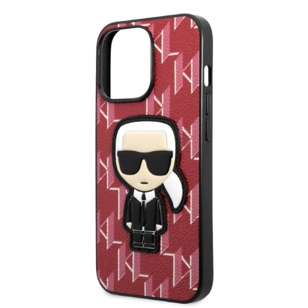 Karl Lagerfeld Monogram Ikonik Patch - θήκη για Apple iPhone 13 Pro / - Κόκκινο - Image 6