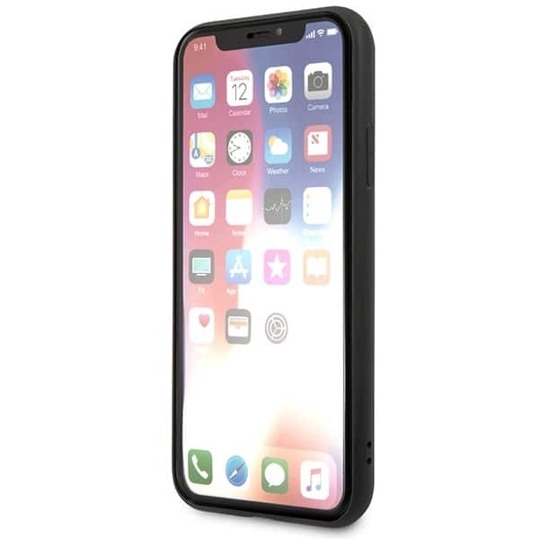 Karl Lagerfeld Saffiano Karl&Choupette Head - θήκη για Apple iPhone X / XS - Μαύρο - Image 6
