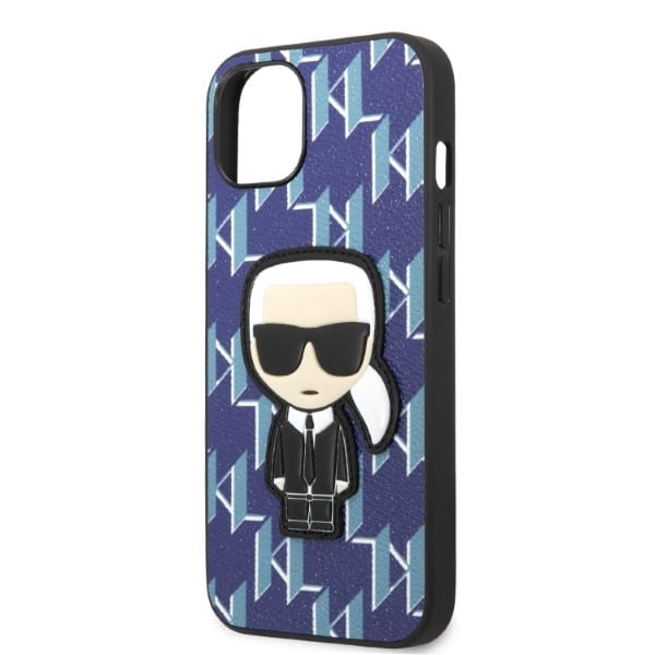 Karl Lagerfeld Monogram Ikonik Patch - θήκη για Apple iPhone 13 mini - Μπλε - Image 6